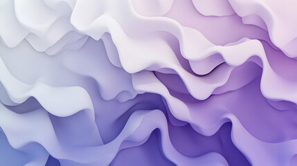 Abstract pastel gradient background with wavy layers for modern designs and presentations