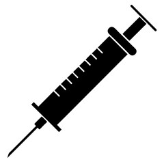 Fototapeta premium syringe isolated on white