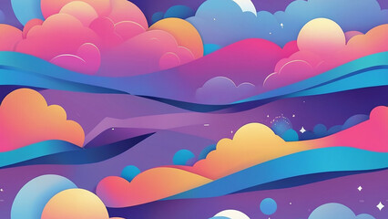 vector illustration of an abstract background