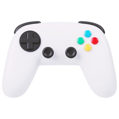 Gamepad Controller 3D Icon Illustration