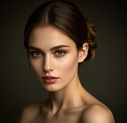 Fototapeta premium Portrait of a woman. 