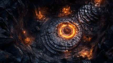 A Detailed DnD Dungeon Map