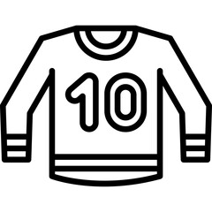 Ice Hockey Icon Vector Element