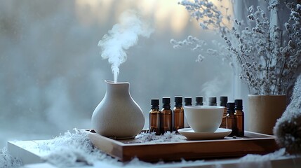 Winter Wellness with Diffuser and Tea
