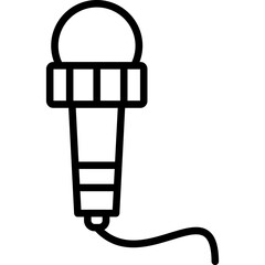 Microphone Icon Vector Element