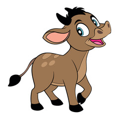 Calf cartoon design art