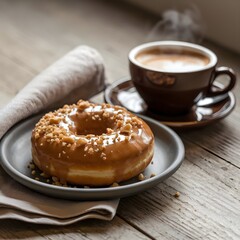 Gourmet Donut & Coffee Pairing