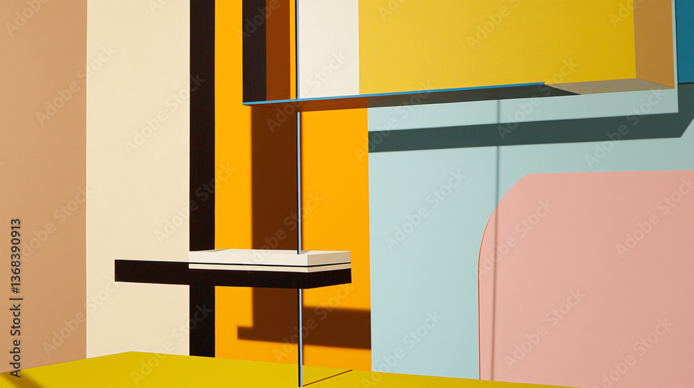 Poster a cozy table setting with a stylish chair and elegant lamp illuminating the space with warm light cr