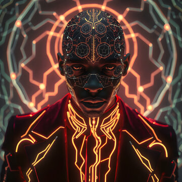  Futuristic Black Mystic  Zulu Warrior 