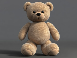 Fototapeta premium teddy bear, reference, 3d model, high quality