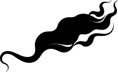 abstract smoke wisps png transparent white background