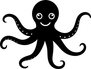 octopus vector illustration © Dipok