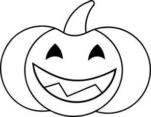 halloween pumpkin head