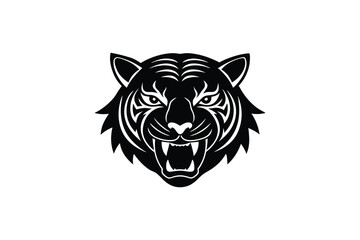 tiger head vector