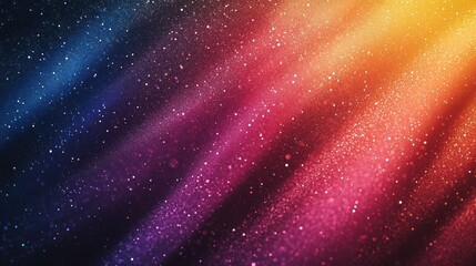 Colorful cosmic glitter texture, space background, design element