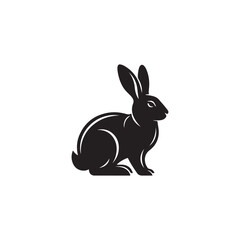vector illustration of a rabbit