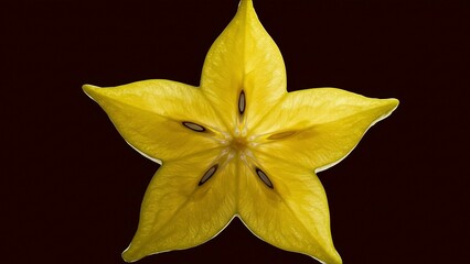 Starfruit CrossSection CloseUp