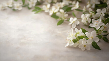 cherry blossom on wooden background