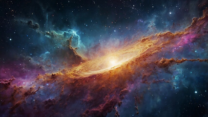 Fototapeta premium galaxy in space