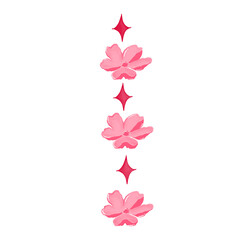 Fototapeta premium abstract floral background pink19 