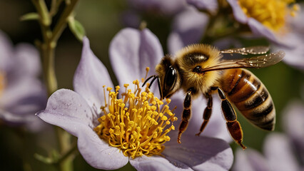 bee on a flower
