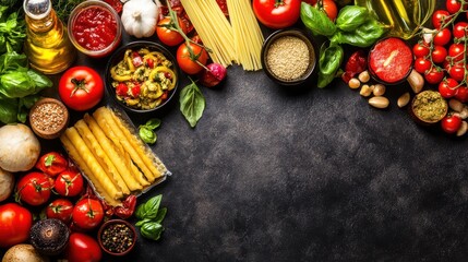 A delectable array of gourmet dishes showcasing culinary diversity and artistic presentation for cooking class promotion