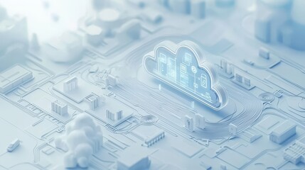Cloud computing device transforming urban connectivity, innovation in data storage and digital transformation