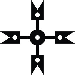 Art silhouette vector style with white background