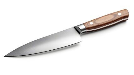 Fototapeta premium knife isolated on white background
