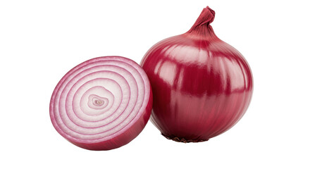 Isolated Red Onion