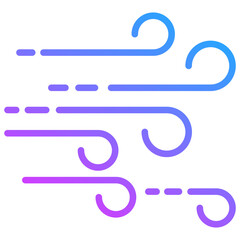 Energy and Natural Resources  Icon Symbol Outline Gradient