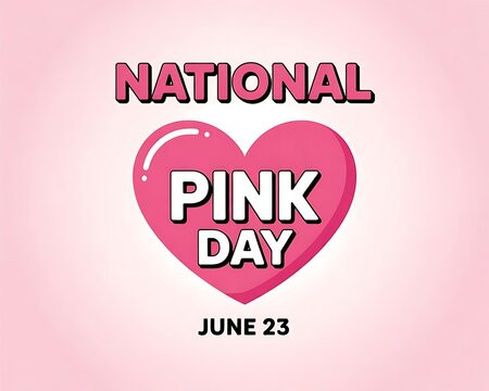 Celebrating National Pink Day on June 23rd