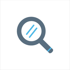 vector magnifying glass icon
