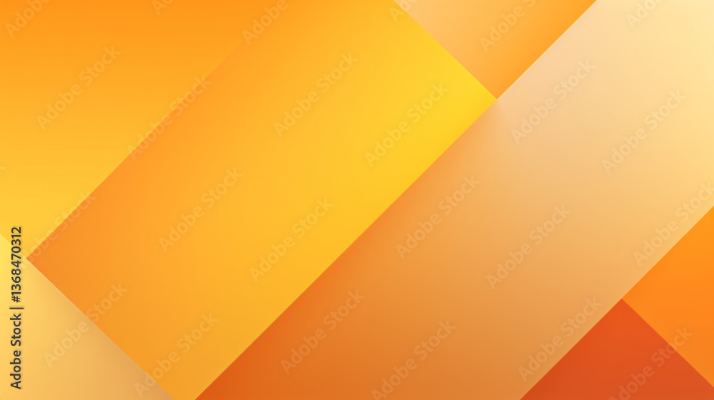 Poster An abstract yellow and orange background with a diagonal line, perfect for high-tech web presentations.

