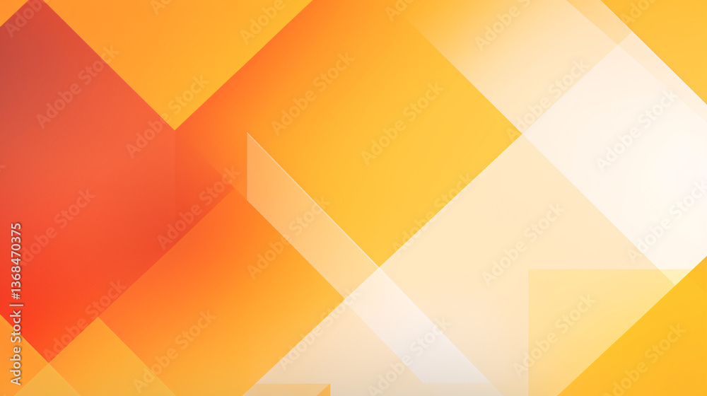 Poster An abstract yellow and orange background with a diagonal line, perfect for high-tech web presentations.

