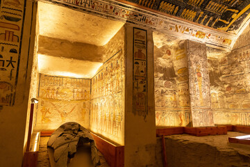 Tomb of Rameses V and VI in Luxor