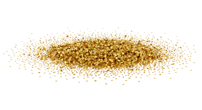 Golden celestial ring