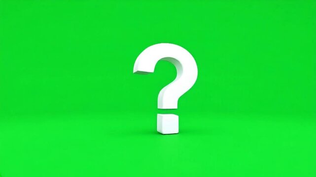 3d question mark icon