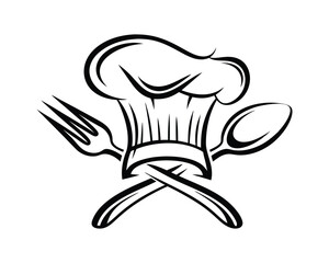vector illustration of a chef
