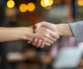 business businesswoman handshake meeting agreement office teamwork partner hand shake  friend shaking corporate woman team job conference seminar greeting deal