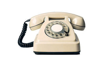 Old Fashioned Phone With a Cord.