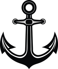 Anchor Silhouette Vector