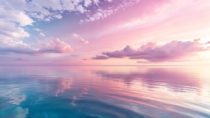 sunset over the ocean