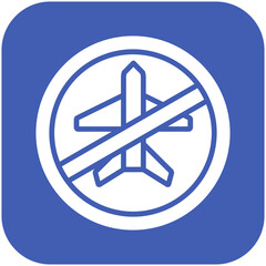 Travel Restrictions Icon