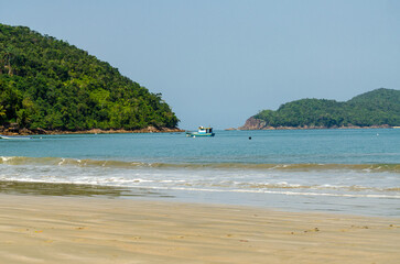 Obraz premium boat on the beach