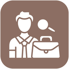 Job Seeker Male Icon