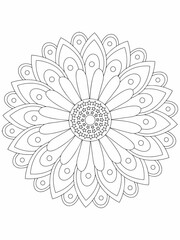 flower and mandala new design