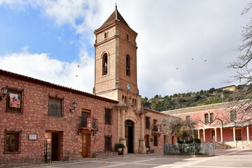 Obraz premium Basilica of Saint Eulalia near town Totana in Spain