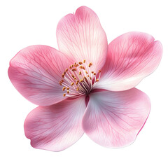 Delicate Pink Blossom Soft Petals Gentle Beauty,