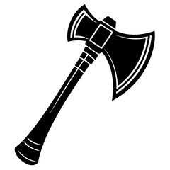 Axe Silhouette Vector